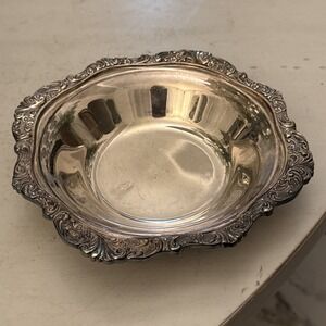 Baroque Wallace SilverPlate 7 Inch Bowl/Dish